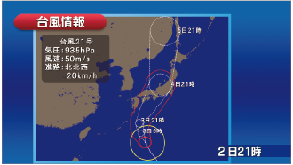 CATV局様向け気象・防災情報送出システム画面例